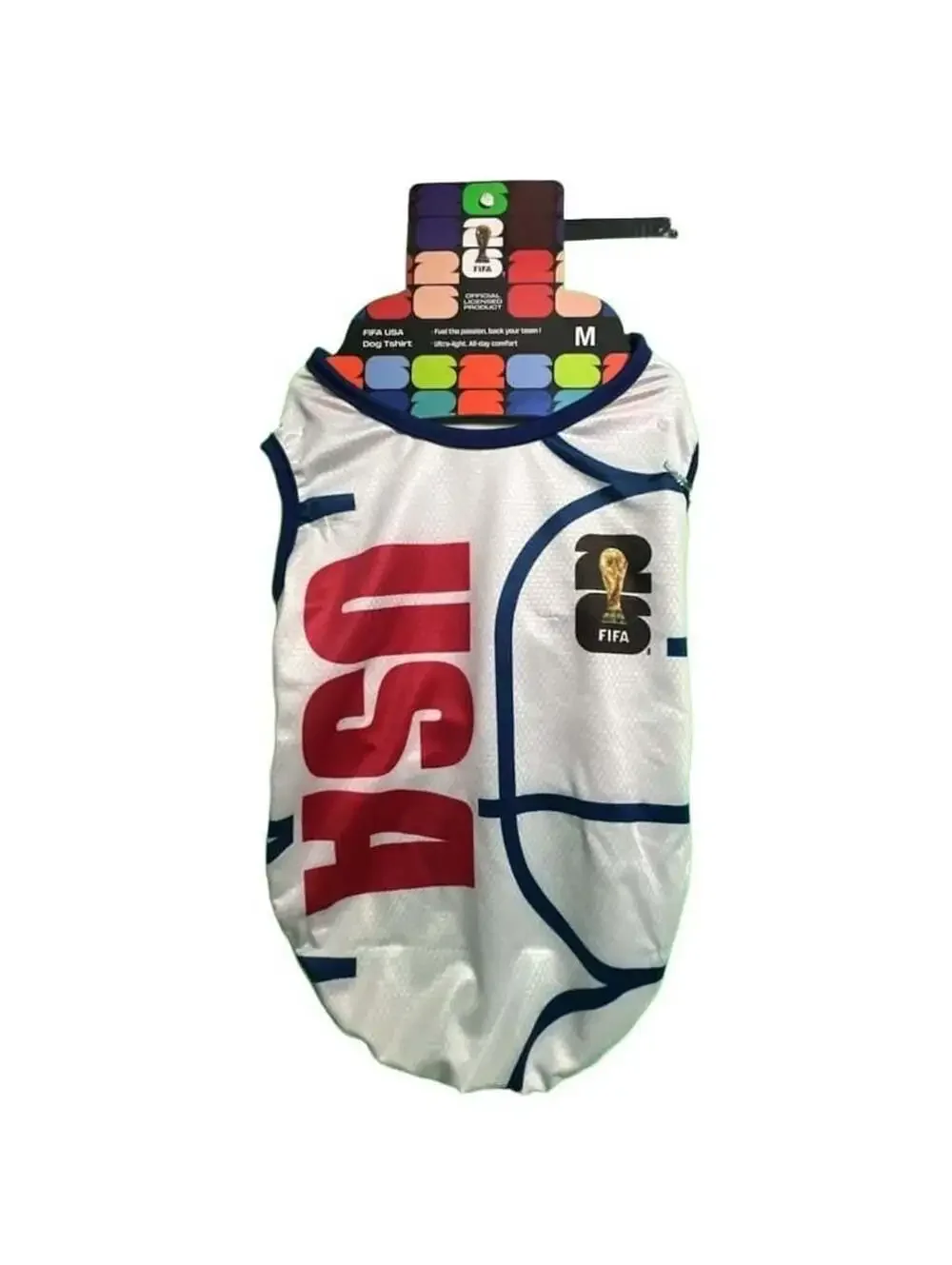 FIFA World Cup 2026 USA National Team Dog T-Shirt